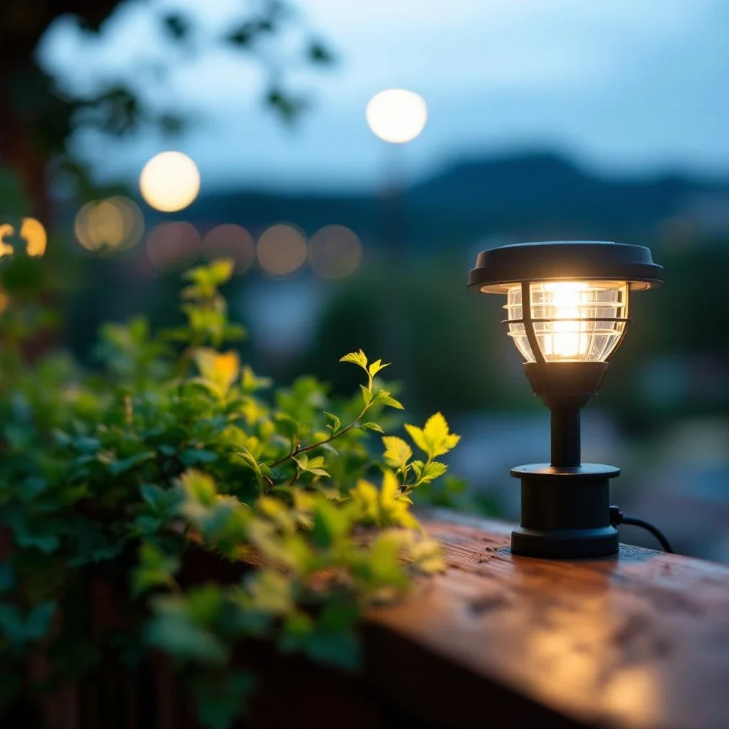 Lumini solare vs. lumini LED pentru microgrădina ta de balcon — care creează cu adevărat atmosfera de refugiu?